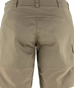 Fjällräven Women's Nikka Shorts Curved Suede Brown Online