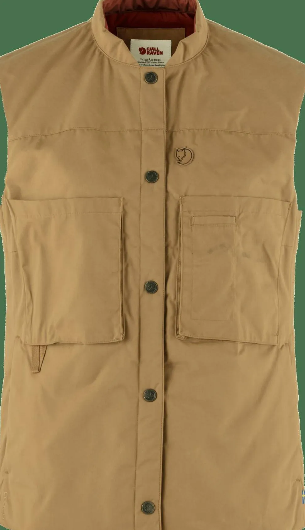 Fjällräven Women's Singi Padded Vest Buckwheat Brown