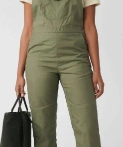 Fjällräven Women's Vardag Dungaree Trousers Green