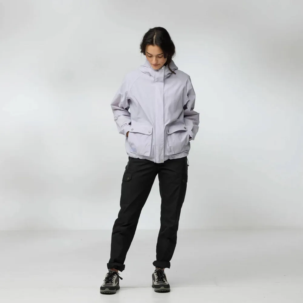 Fjällräven Women's Vardag Vindby Jacket Lavender Mist Sale