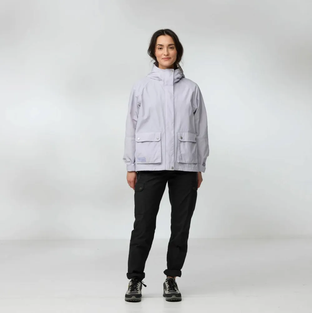 Fjällräven Women's Vardag Vindby Jacket Lavender Mist Sale