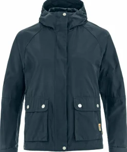 Fjällräven Women's Vardag Vindby Jacket Navy Hot