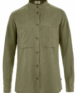 Hot Women's Övik Hemp Shirt Long Sleeve Damtröjor & Skjortor