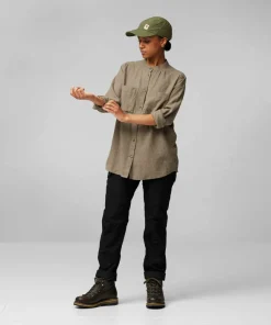 Hot Women's Övik Hemp Shirt Long Sleeve Damtröjor & Skjortor