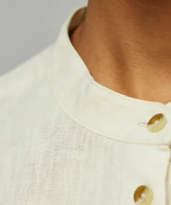 New Women's Övik Hemp Shirt Short Sleeve Damtröjor & Skjortor