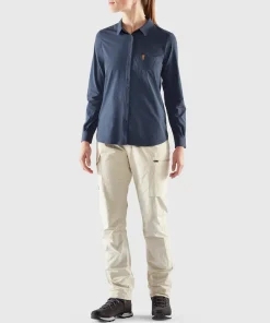 Clearance Women's Övik Lite Shirt Long Sleeve Damtröjor & Skjortor