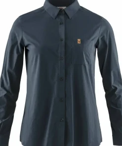 Clearance Women's Övik Lite Shirt Long Sleeve Damtröjor & Skjortor