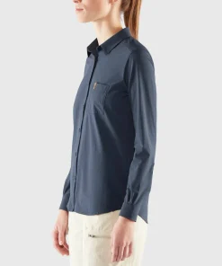 Clearance Women's Övik Lite Shirt Long Sleeve Damtröjor & Skjortor