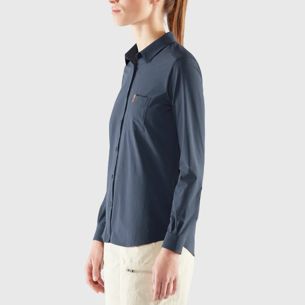 Clearance Women's Övik Lite Shirt Long Sleeve Damtröjor & Skjortor