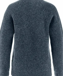 Fjällräven Women's Övik Waffle Knit Navy