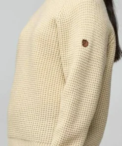 Fjällräven Women's Övik Waffle Knit Navy