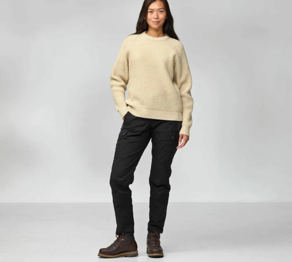 Outlet Women's Övik Waffle Knit Damtröjor & Skjortor