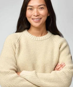 Outlet Women's Övik Waffle Knit Damtröjor & Skjortor