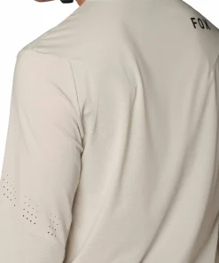 Fox Men's Flexair Long Sleeve Jersey Chalk