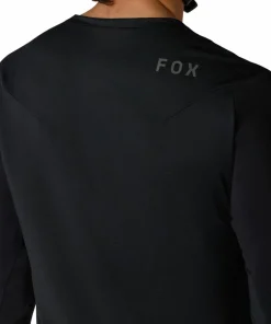 Fox Men's Flexair Long Sleeve Jersey Black Hot