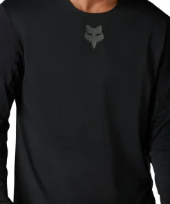 Fox Men's Flexair Long Sleeve Jersey Black