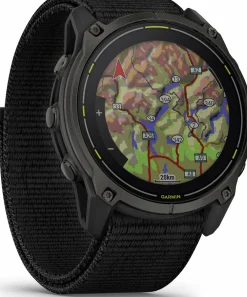New Enduro 3 Carbon Grey DLC Titanium/Black UltraFit Nylon Strap Träning