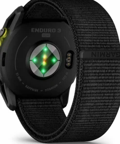 New Enduro 3 Carbon Grey DLC Titanium/Black UltraFit Nylon Strap Träning