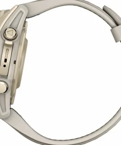 Garmin Fenix 8 Amoled 43mm, Sapphire Soft Gold - Fog Grey/Sandstone Silicone Strap New