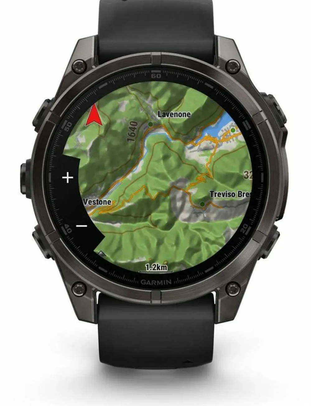 Best Fenix 8 Amoled 47mm, Sapphire Carbon Gray DLC Titanium - Black/Pebble Grey Silicone Strap Elektronik|Löpning