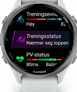 Garmin Forerunner 970 Whitestone/Amp Yellow Hot