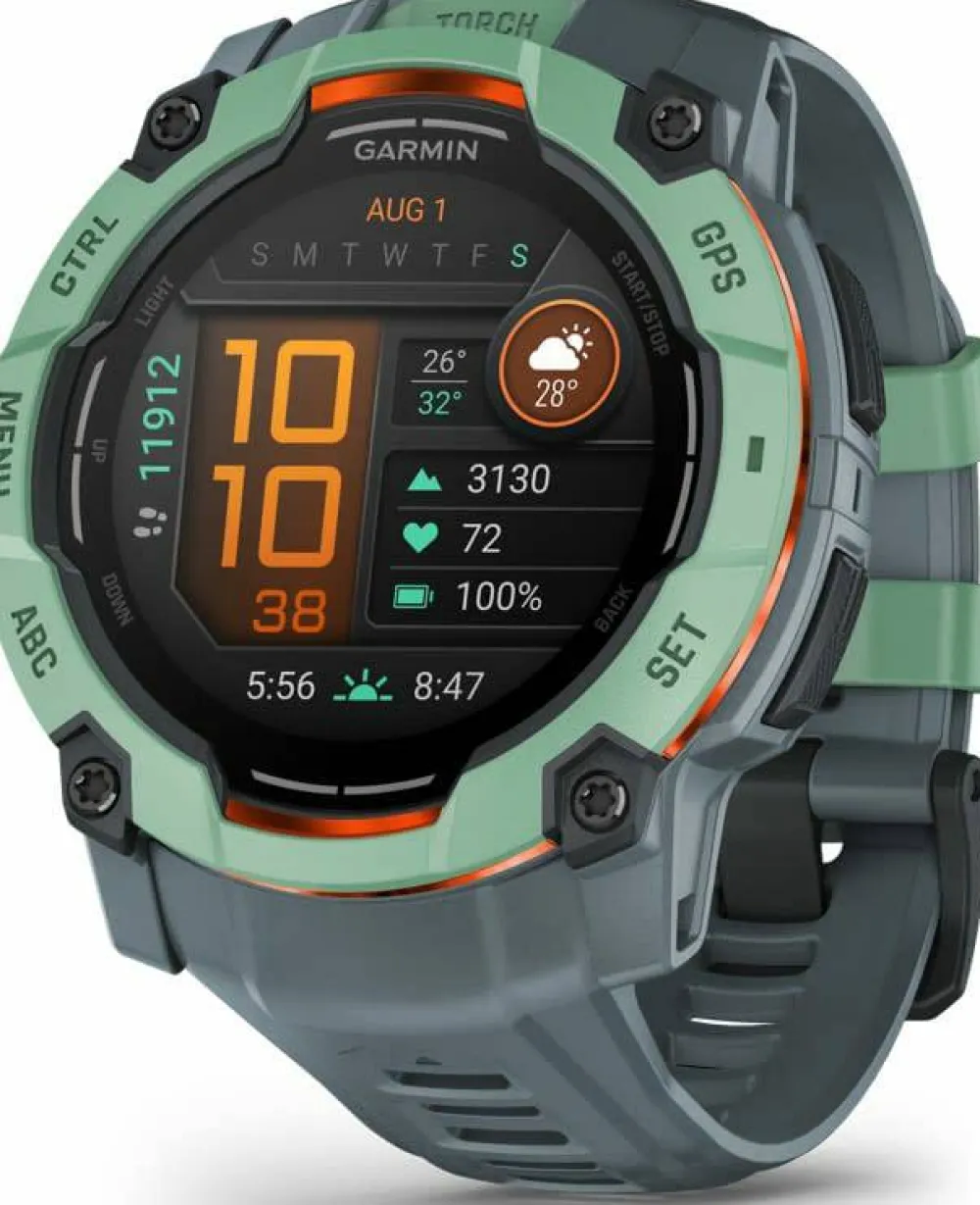 Garmin Instinct 3 AMOLED, 50mm Neotropic Bezel With Twilight Band Discount
