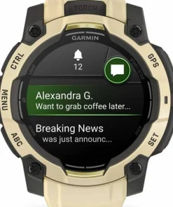 Garmin Instinct 3, 45mm, AMOLED Citrine with Citrine Band Discount