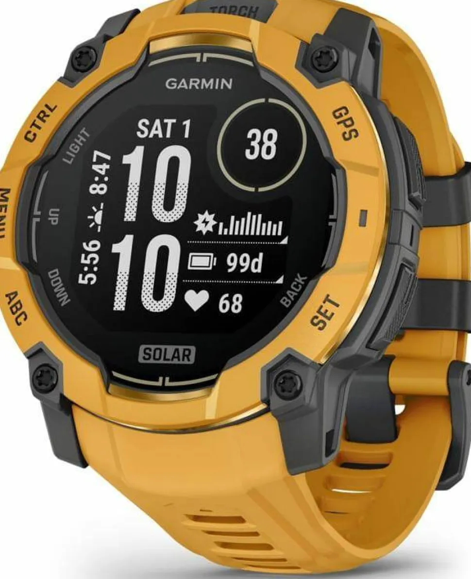 Garmin Instinct 3, Solar, 50mm Green, Gray