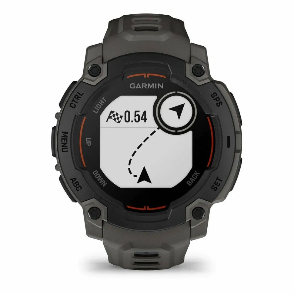 Garmin Instinct E, 45 Mm Black Bezel With Charcoal Band