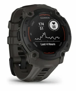 Garmin Instinct E, 45 Mm Black Bezel With Charcoal Band