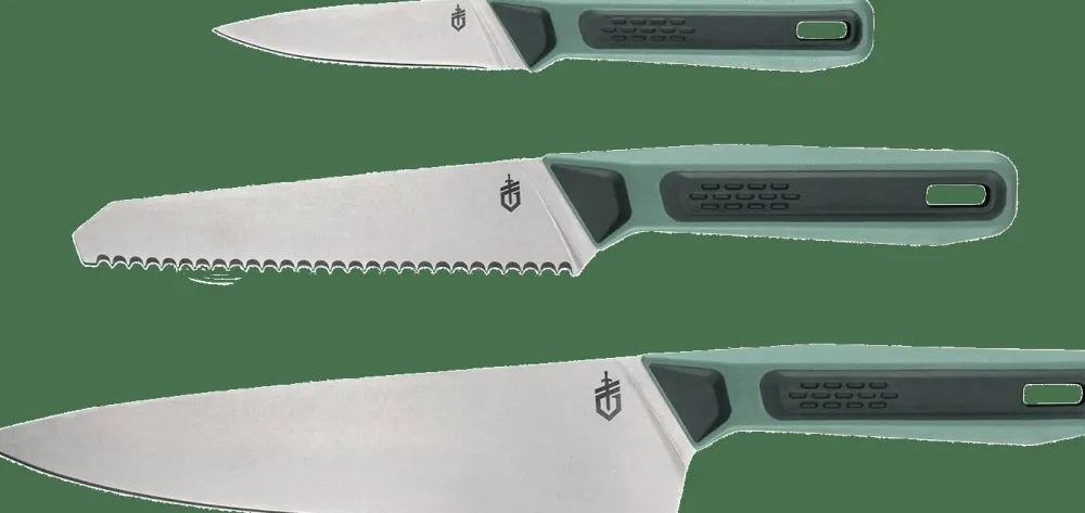 Online ComplEAT Knife Set Green Verktyg & Redskap