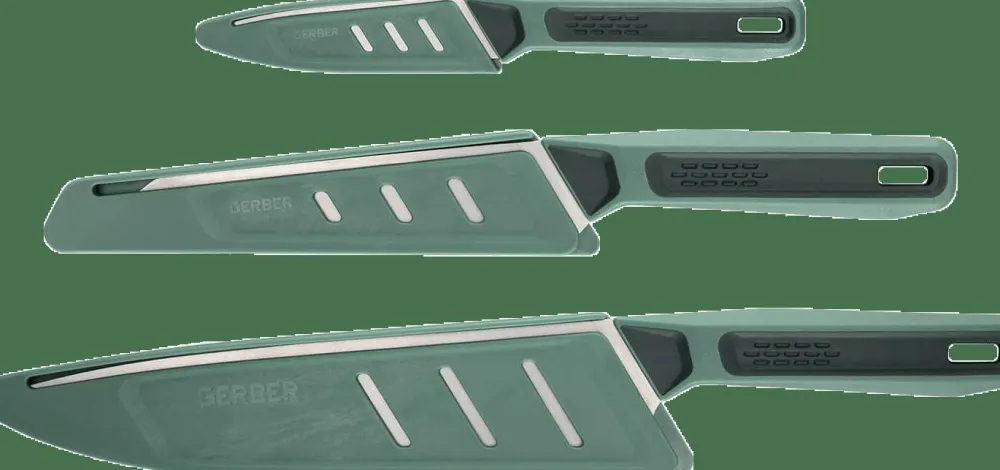 Online ComplEAT Knife Set Green Verktyg & Redskap