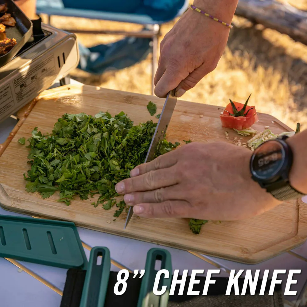 Online ComplEAT Knife Set Green Verktyg & Redskap