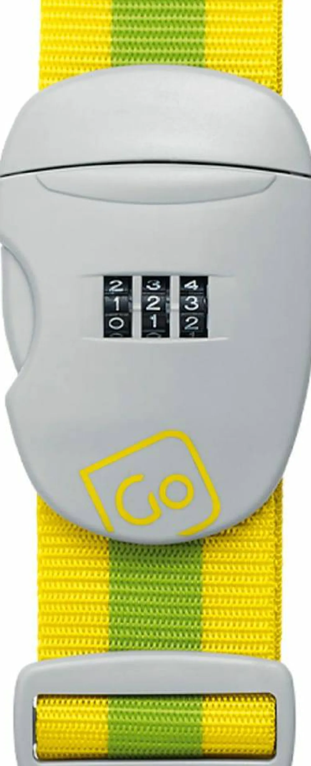Go Travel Combi Luggage Strap Yellow/Green Online