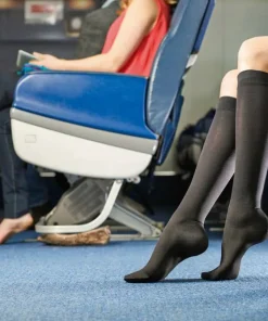 Go Travel Flight Socks Black Best
