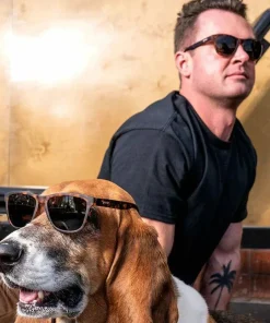 Goodr Sunglasses Bosley's Basset Hound Dreams Brown New