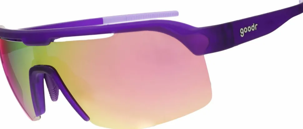 Goodr Sunglasses Tentacle Tag Champion Purple