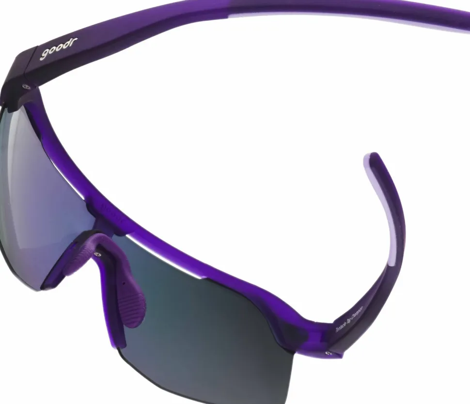 Goodr Sunglasses Tentacle Tag Champion Purple
