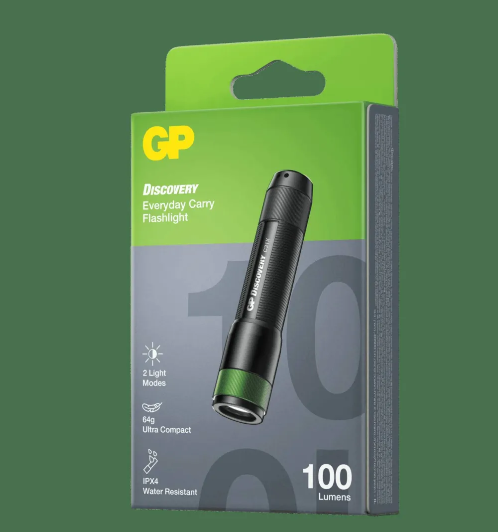 Best GP Discovery Everyday Carry Flashlight C31X Elektronik|Lampor & Lyktor