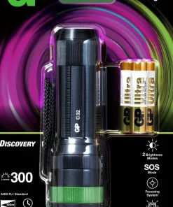 GP Discovery Activity 300lm C32 Black Elektronik|Lampor & Lyktor
