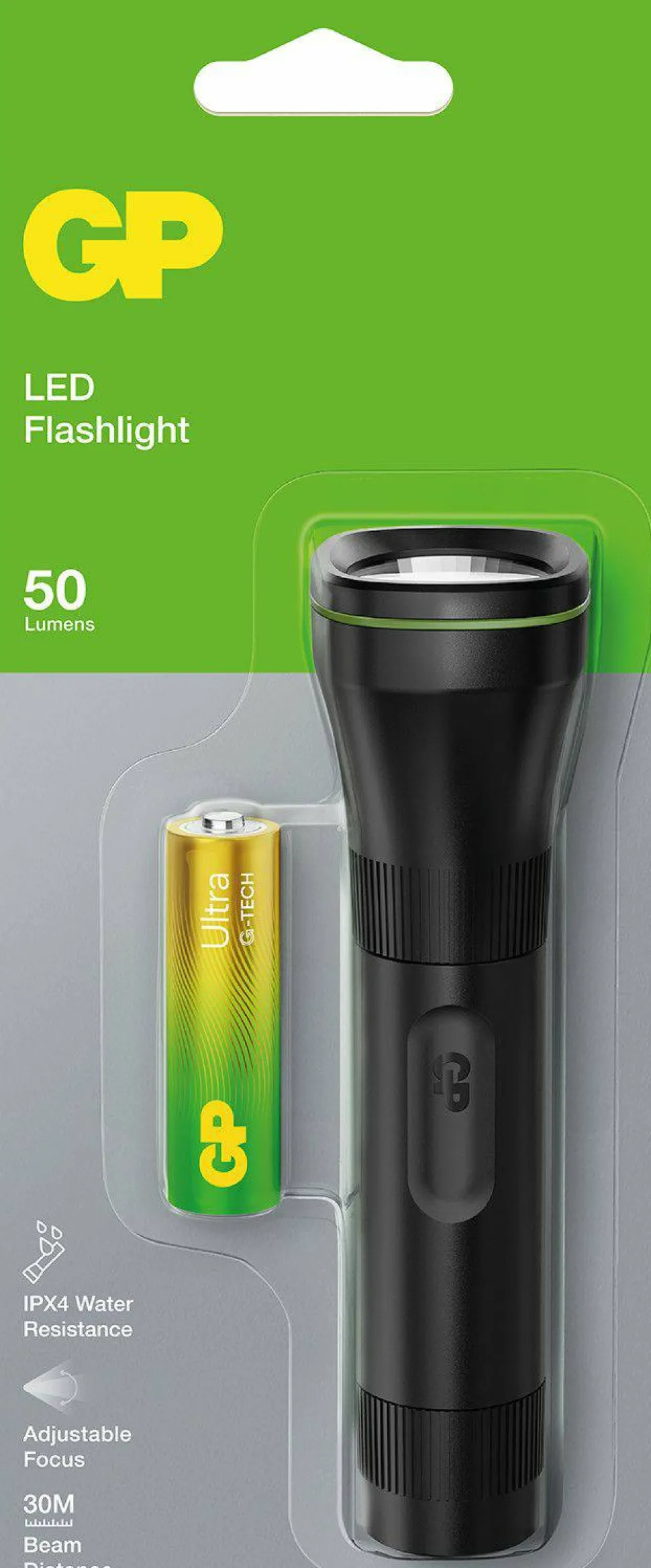 GP Batterier GP Everyday LED Flashlight 50lm C105 Black