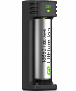 GP Batterier GP-Battery Li-ion 1 Slot Charger Black/Silver