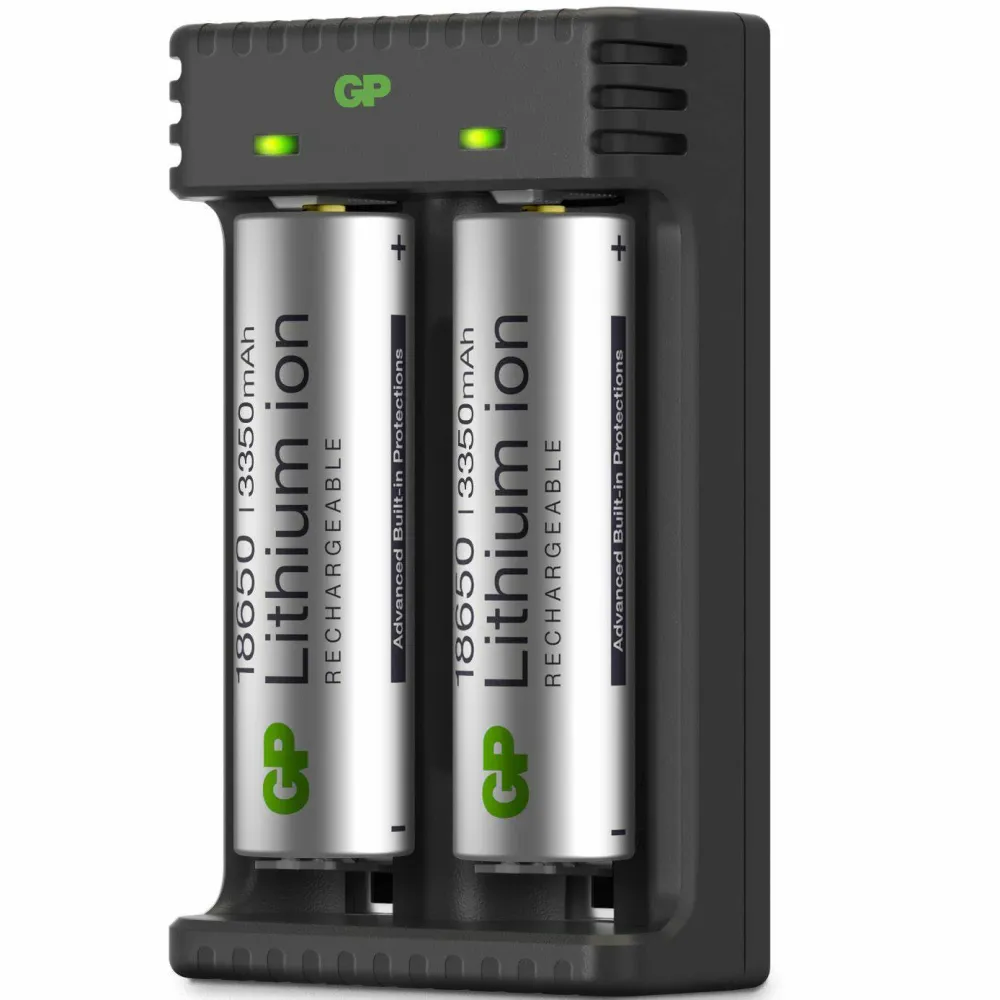 New GP-Battery Li-ion 2 Slot Charger Elektronik