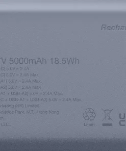GP Batterier Powerbank Plus 5000 mAh Blue