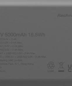 GP Batterier Powerbank Plus 5000 mAh Black