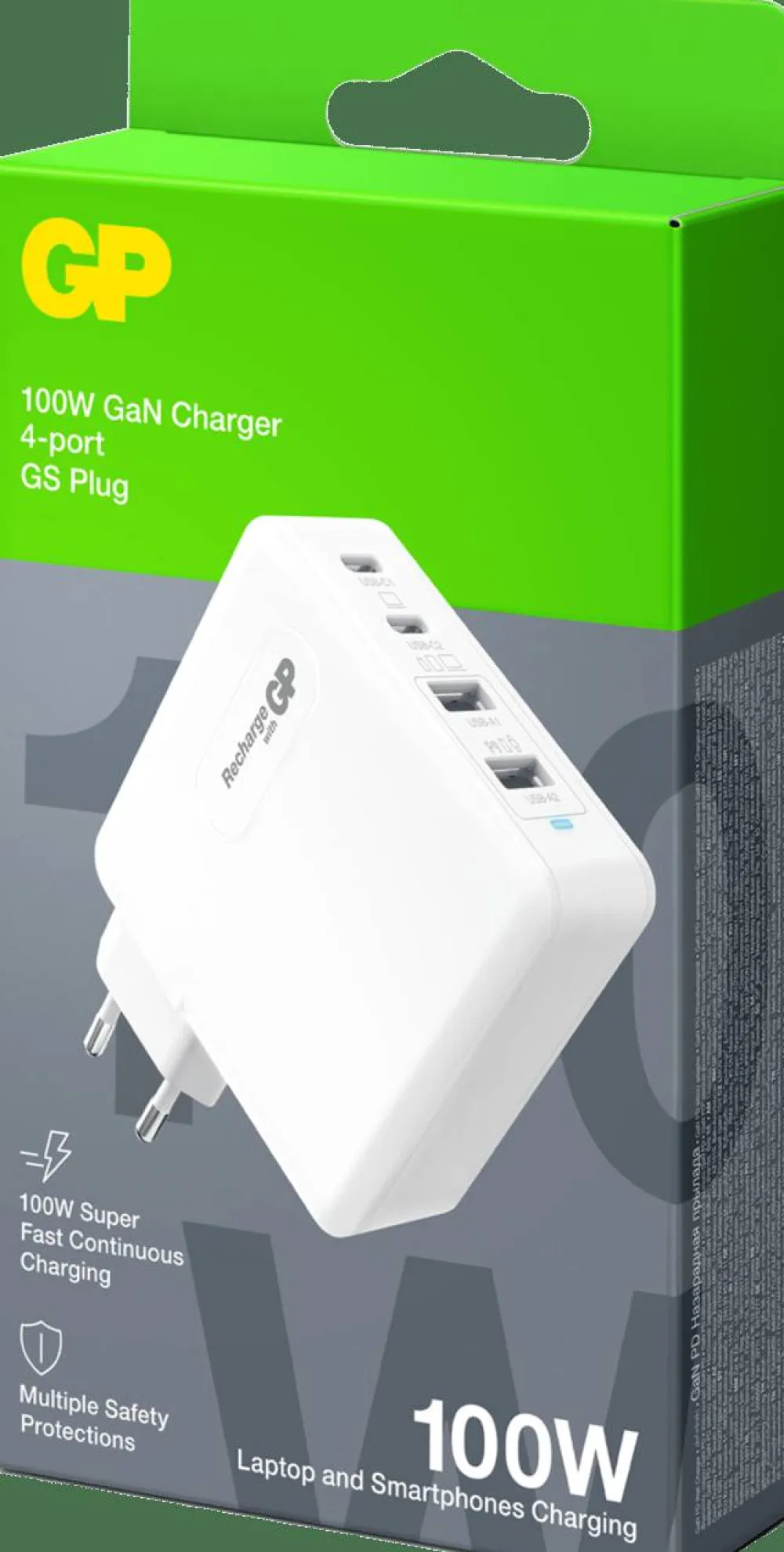 Outlet Wall Charger GM4A GaN PD 100W Elektronik