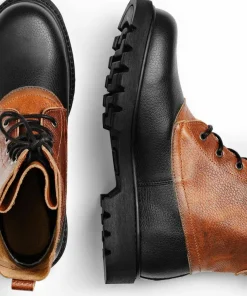 Graninge Unisex Bred Unlined Black/Tan New