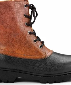 Graninge Unisex Bred Unlined Black/Tan New