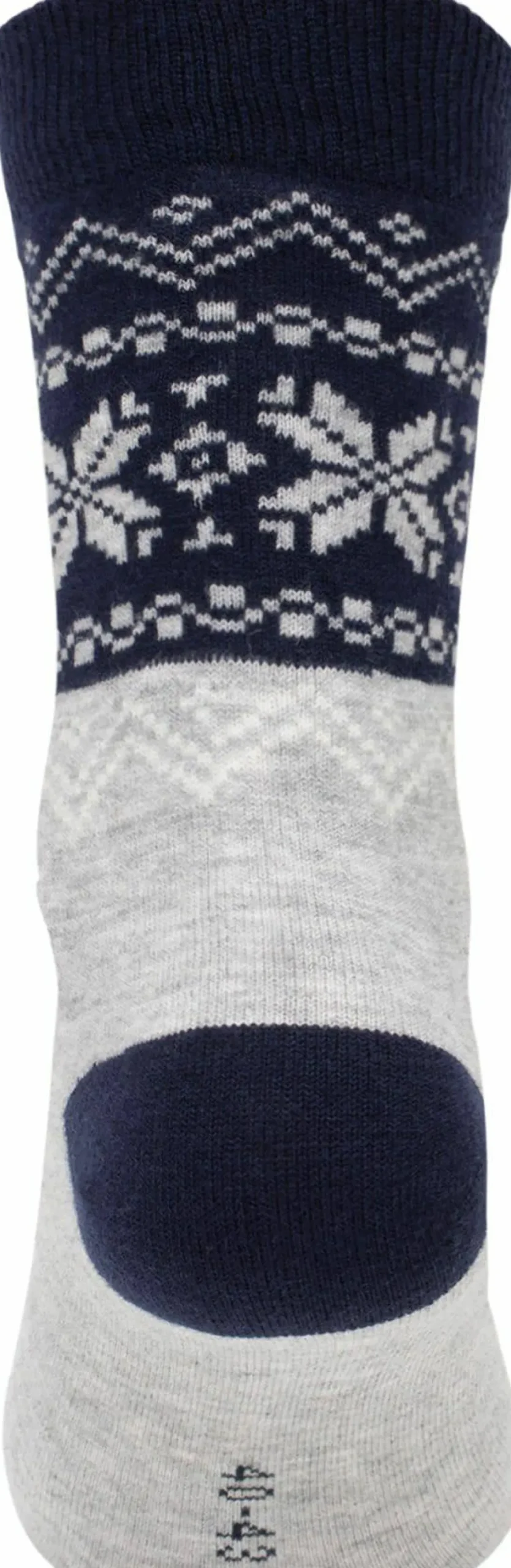 Gridarmor Heritage Merino Socks Lt. Grey/Dk Navy/White