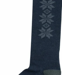 Gridarmor Kids' Alpin Merino Ski Sokk Jr Blue/Grey